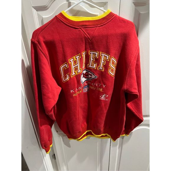 Logo Athletic Other - VINTAGE 90S NFL KANSAS CITY CHIEFS LOGO ATHLETIC PROLINE SWEATSHIRT Med